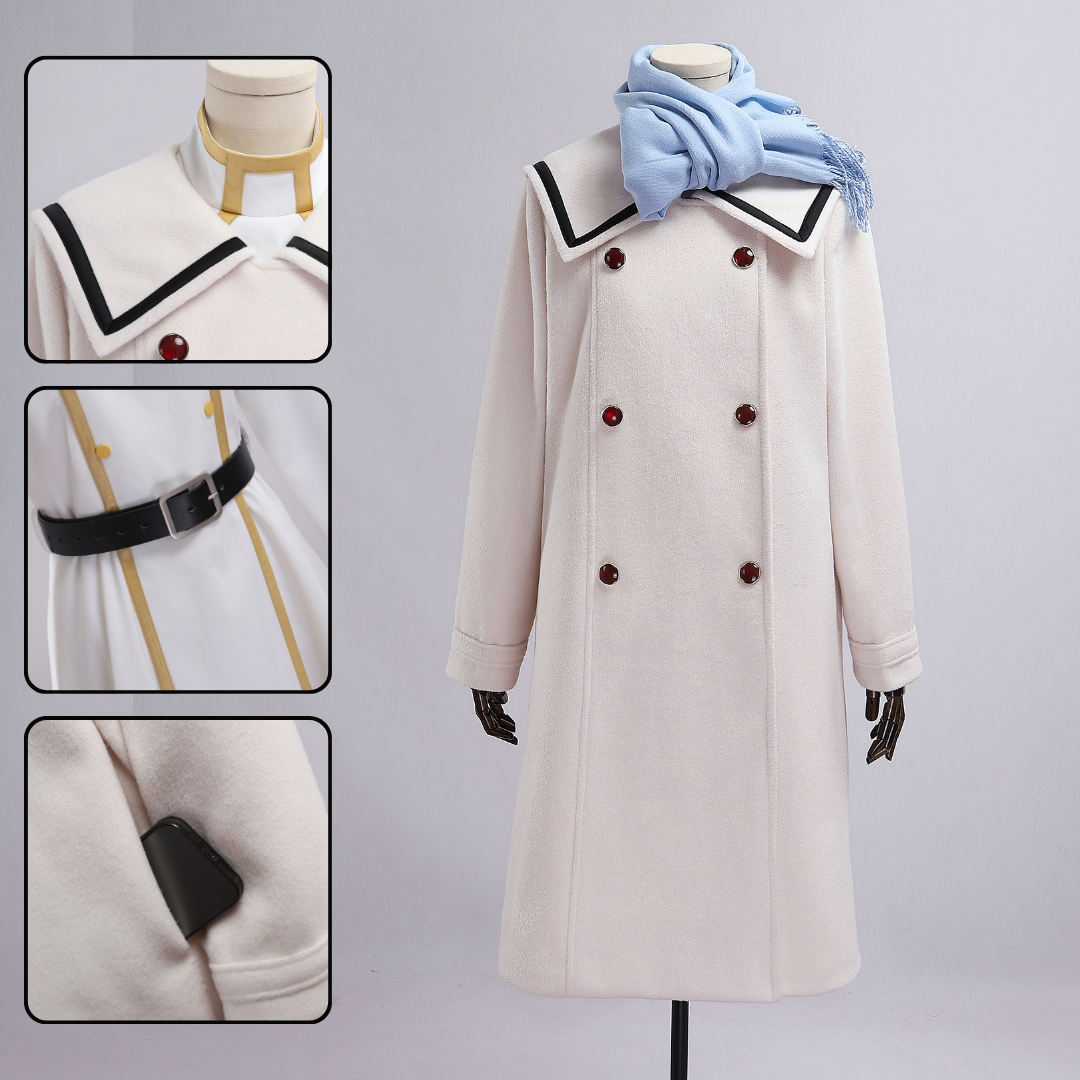 ¡¾Upgrade¡¿Frieren Winter Cosplay Costume Christmas Cosplay
