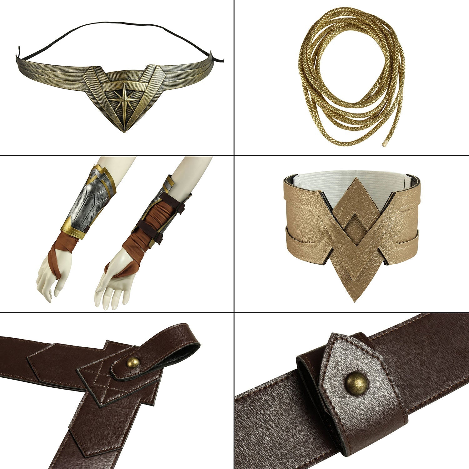 Wonder Woman Diana Prince Improved Version Female Cosplay Costumes