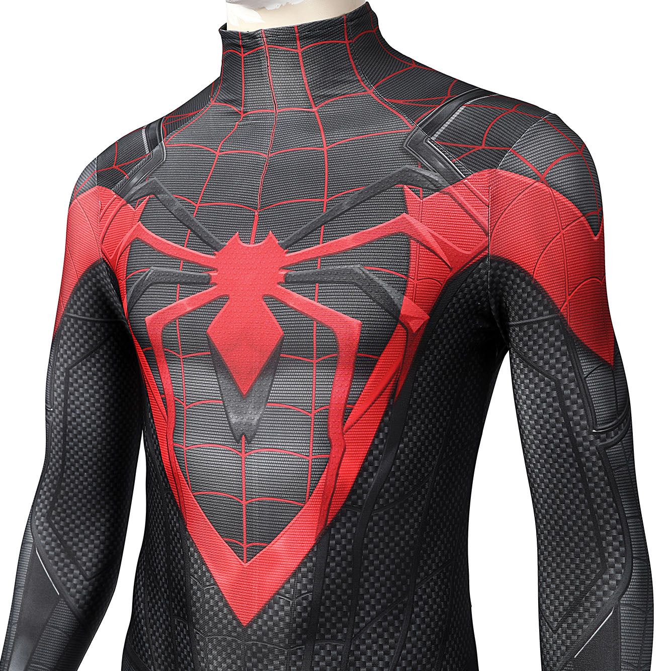 Spider-Man: Miles Morales PS5 Suit V2 Male Jumpsuit Costumes