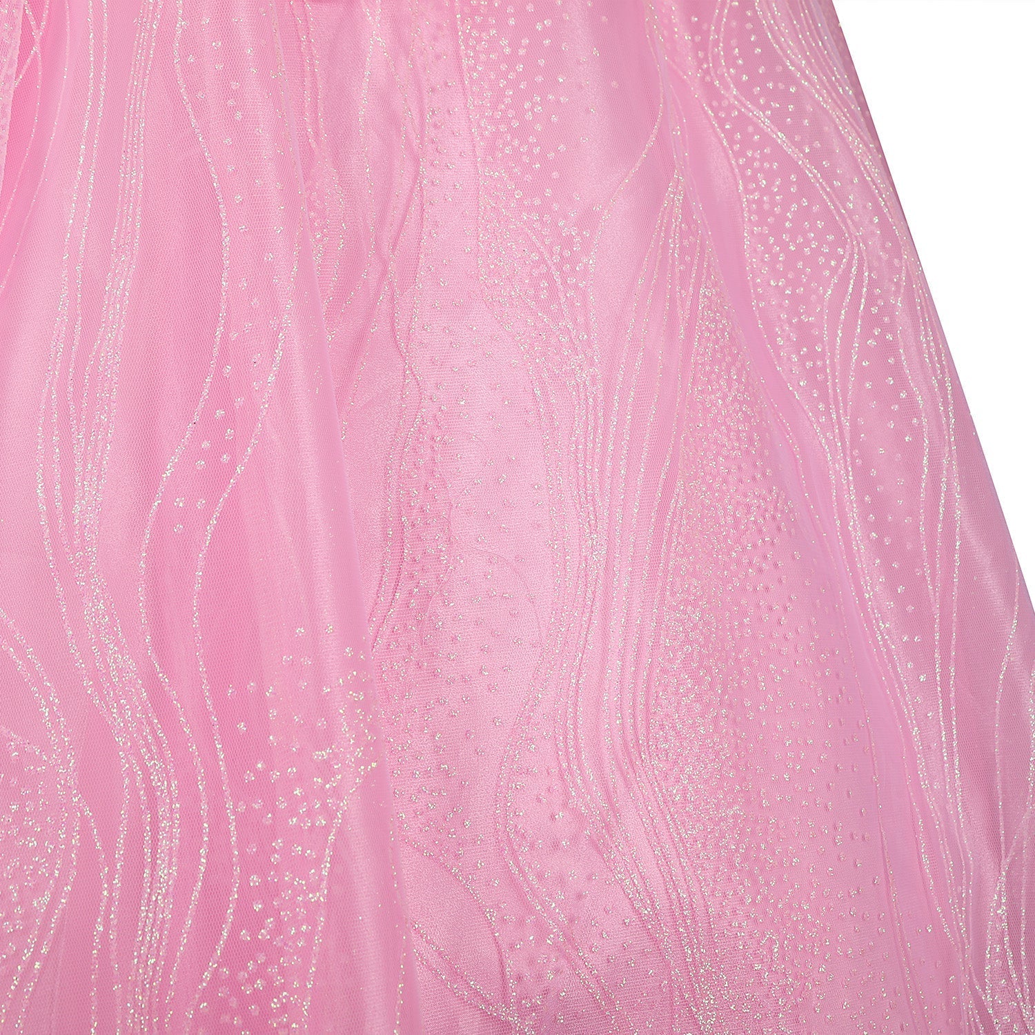 Wicked Part One Galinda Female Dress with Crown Cosplay Costumes