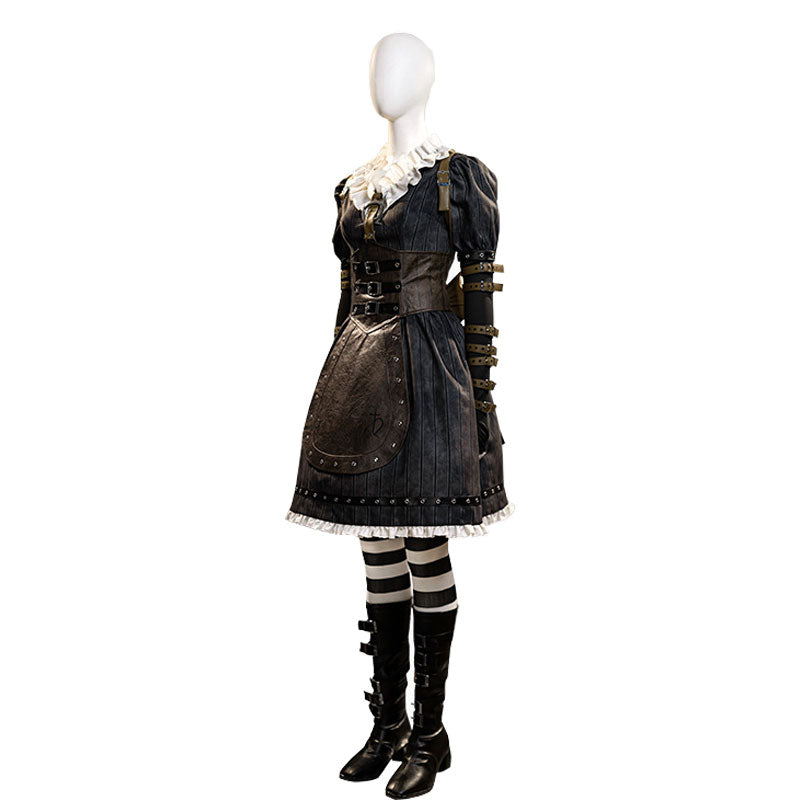 Alice: Madness Returns Alice Liddell Cosplay Halloween Party Outfits