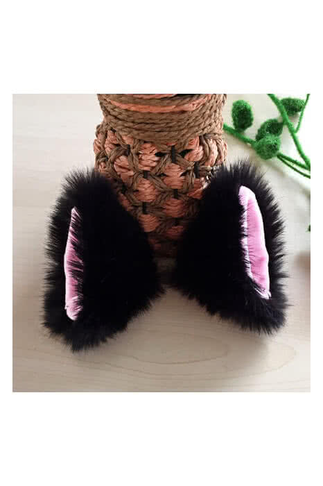 Anime Props Tip Plush Hairpin Solid Fox Ears Cosplay Accessory