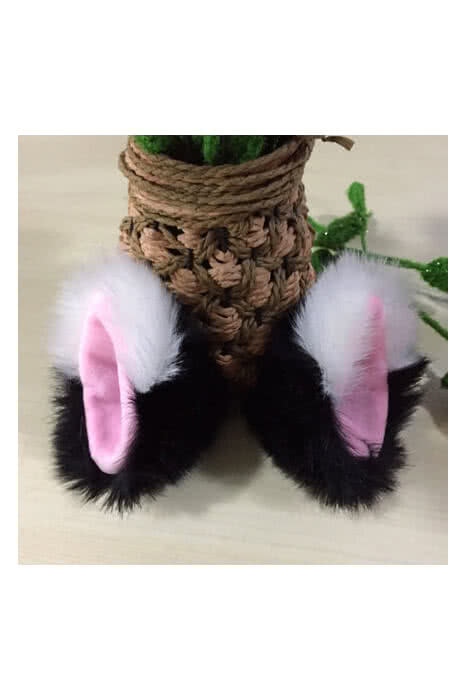 Anime Props Tip Plush Hairpin Solid Fox Ears Cosplay Accessory