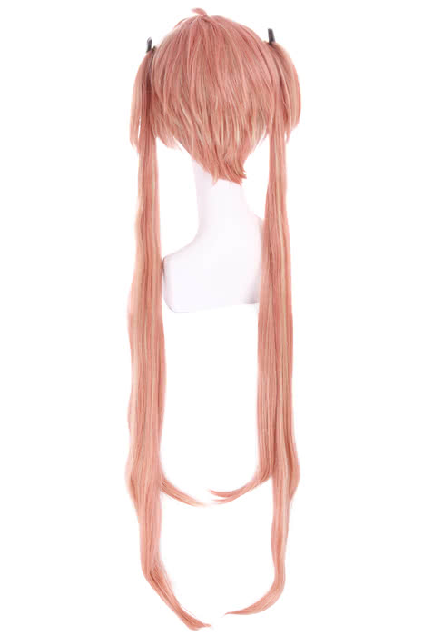 100cm Long Brown Gradient Black Bullet Aihara Enju Straight Cosplay Wig