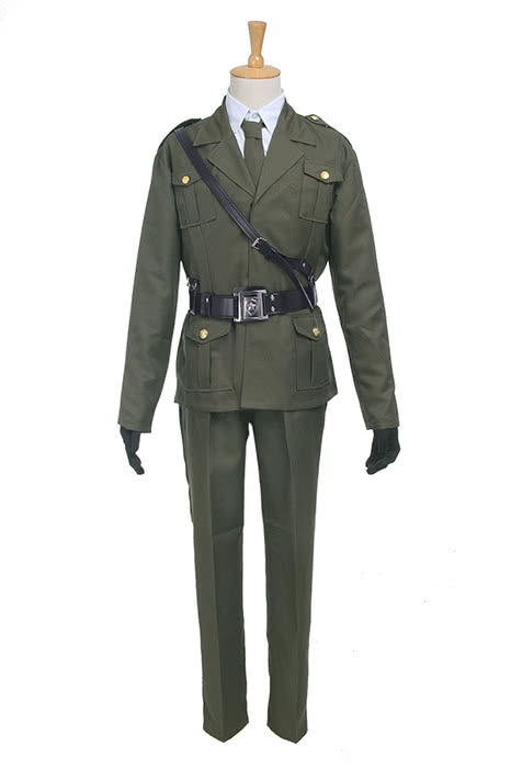 Axis Powers APH British Arthur Uniforms Cosplay Costume