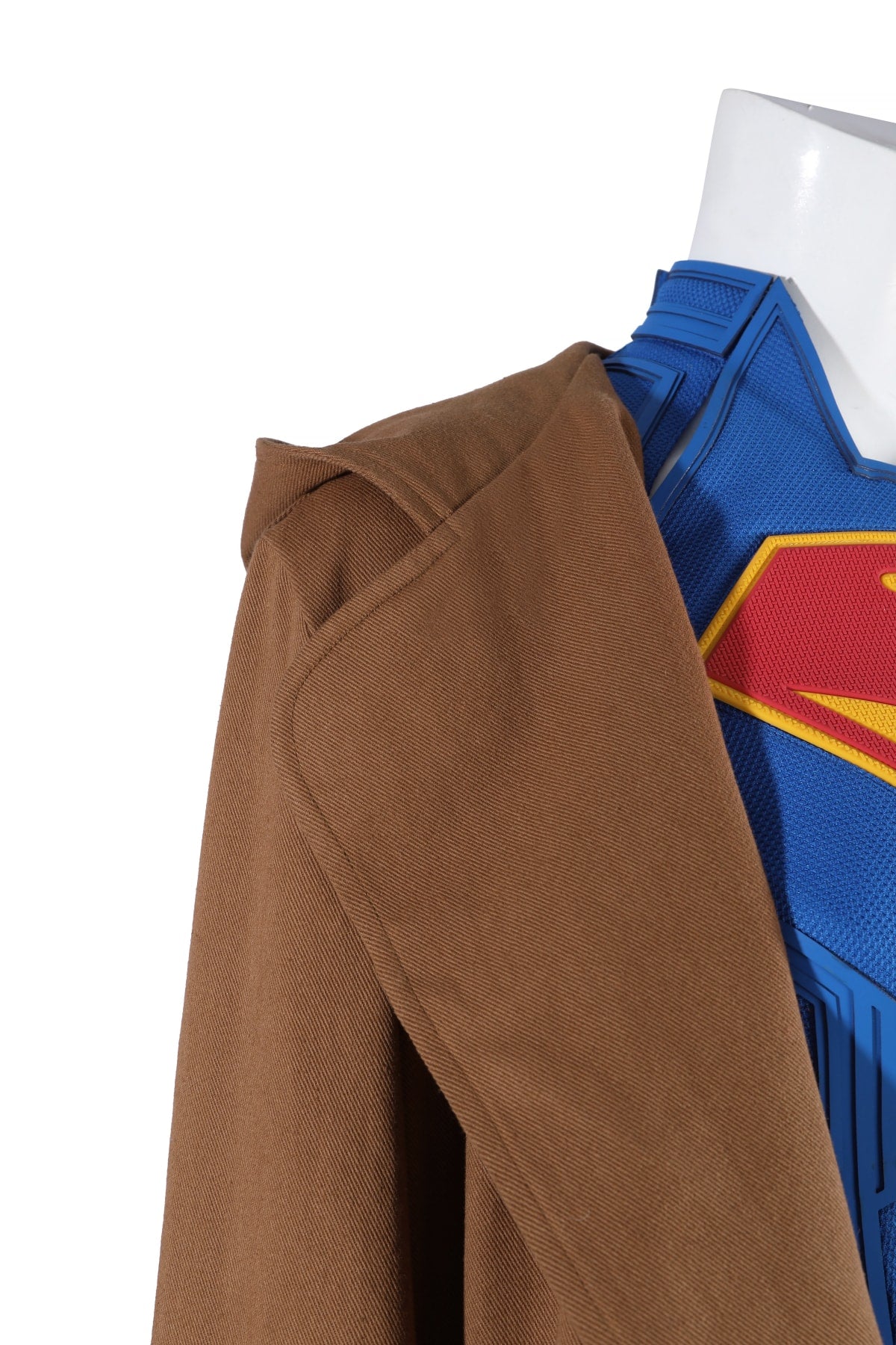 Comics Superhero Supergirl Superwoman Fullset with Coat Cosplay Costumes