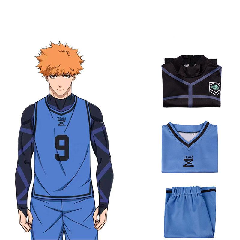 Blue Lock T-shirt Yoichi Isagi / Hyoma Chigiri / Meguru Bachira / Rensuke Kunigami Cosplay Costume