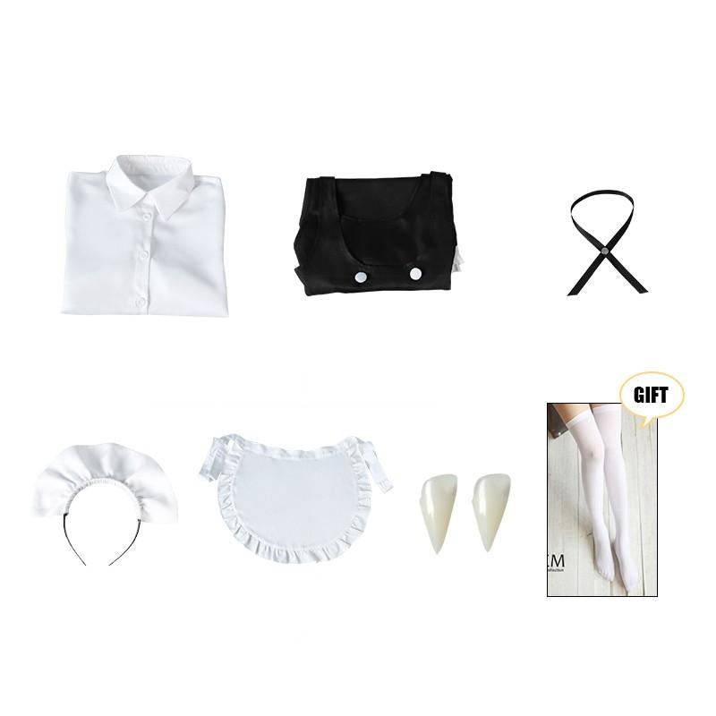 Call of the Night Nazuna Nanakusa Maid Cosplay Costume