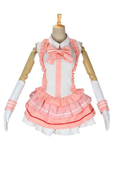 Sword Art Online Asuna Yuuki Cosplay Costume Female Dress