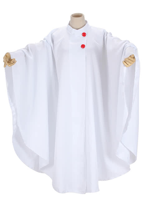 Cool Cosplay Costume White Color Big World