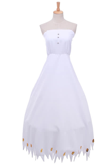 Fate Stay Saber Night Rin Deep Blue Dress Cosplay Costume