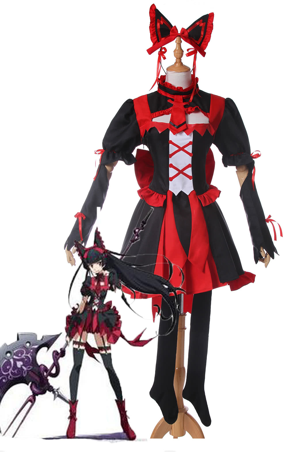 Gate: Jieitai Kano Chi nite, Kaku Tatakaeri Rory Mercury Cosplay Costumes