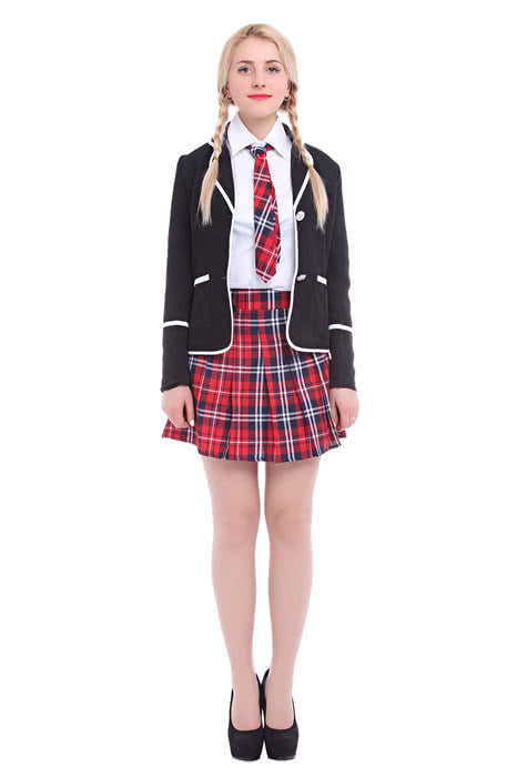 British High School Girls Cosplay Costumes