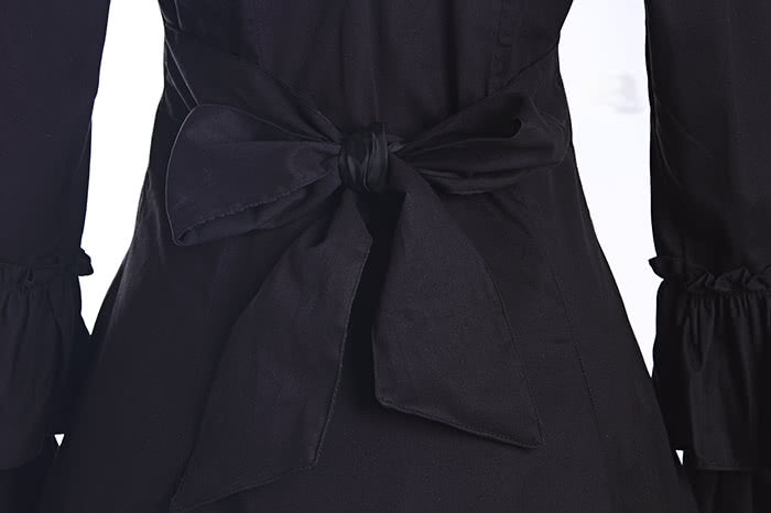 Sweet Love Cute Grey Short Dress With Bowknot Lolita Cosplay Costumes