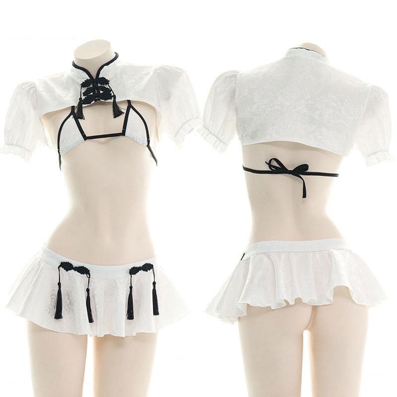 Cheongsam Girl Sexy Pajamas Cosplay Costume