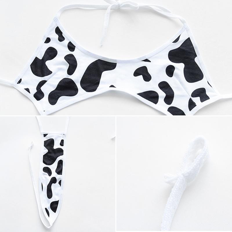 Cow Sexy Underwear Bikini Sexy Cosplay Costume