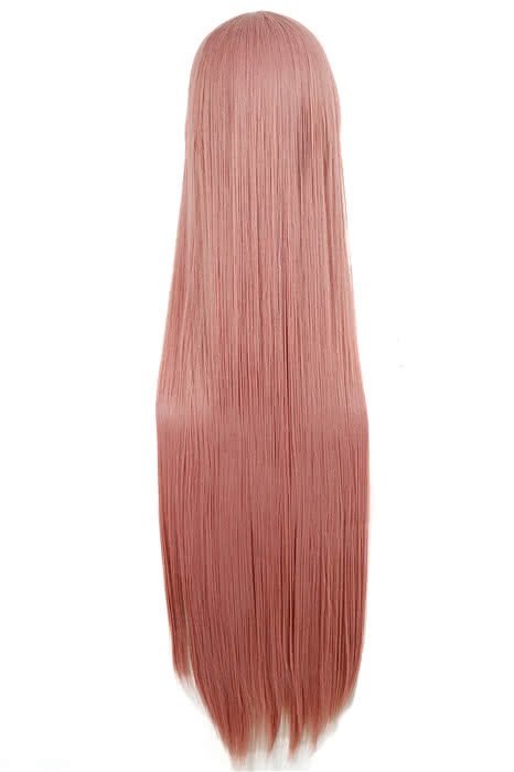 100cm Long Pink Falling Fashion Cosplay Wig