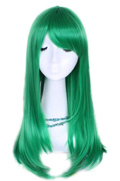 65cm Long 17 Colors Anime Straight Smooth Fashion Women Cosplay Wigs
