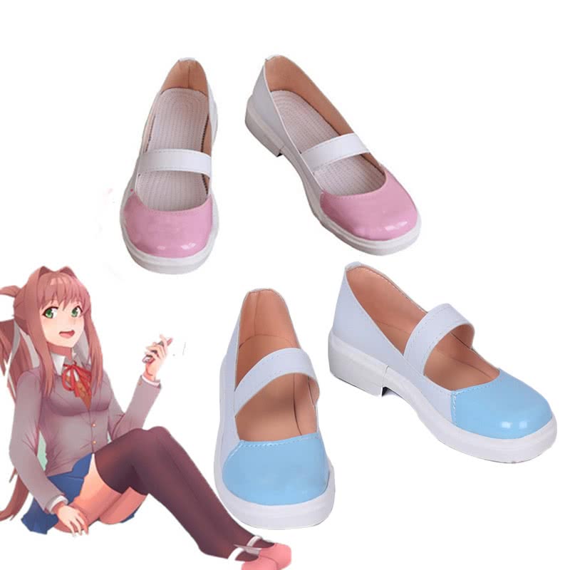 DDLC! Monika Game DDLC Cosplay Shoes