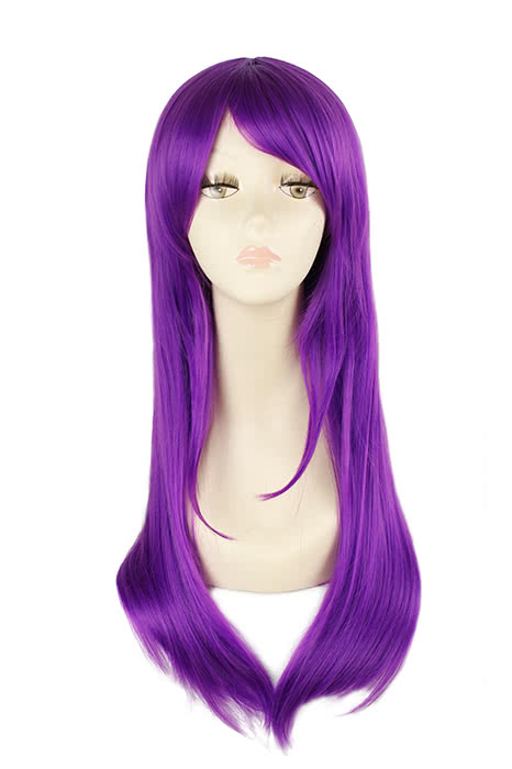 60cm Purple Straight Kuroko No Basuke Murasakibara Atsushi Cosplay Wig