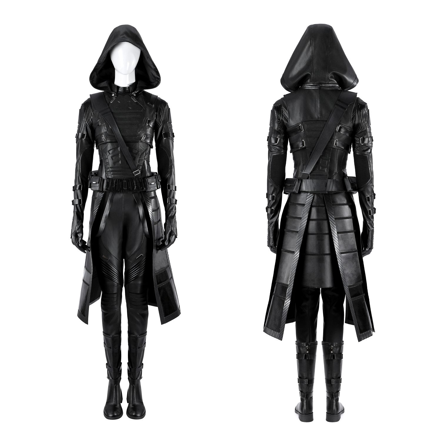 Thunderbolts Ghost Leather Full Set Top Level Cosplay Costumes