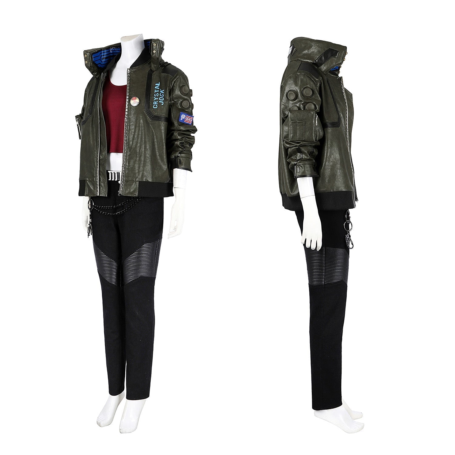 Cyberpunk 2077 V Top Level Full Set Female Cosplay Costumes