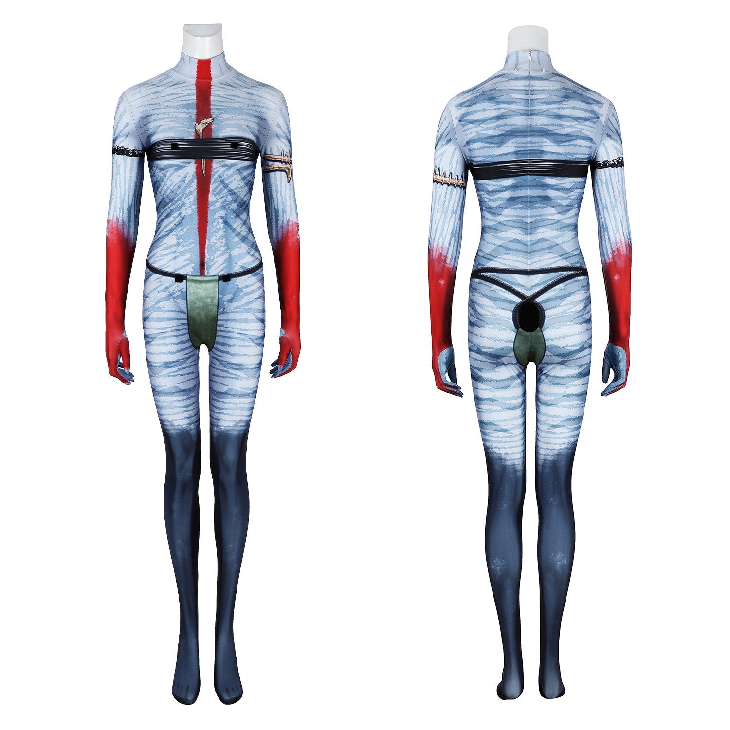 Avatar 3: Fire and Ash Varang Female Jumpsuit Cosplay Costumes