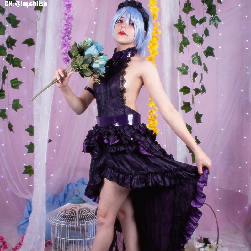 Last Batch Evangelion EVA ASK Whisper Of Flower Rei Ayanami Cosplay Costume