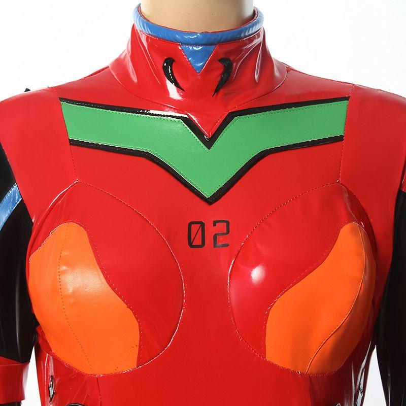 Ready To Ship EVA Asuka Langley Combat Suit Cosplay Costume
