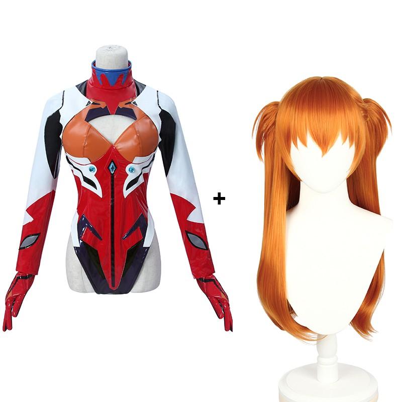 EVA Asuka Langley SHIKINAMI Combat Suit Cosplay Costume