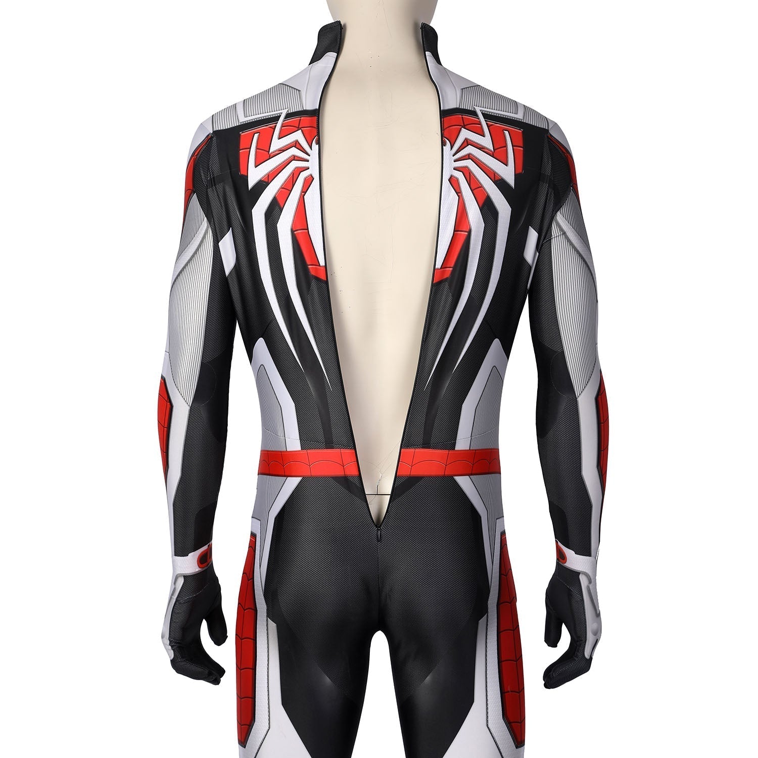 Spider-Man PS5 Remastered New Armoured Advanced Suit Jumpsuit Costumes