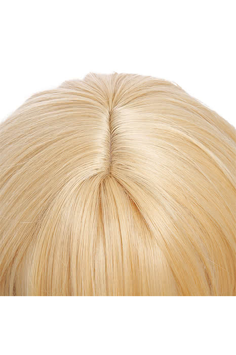 Fate/Grand Order Joan of Arc Blonde Synthetic Long Cosplay Wigs Braids