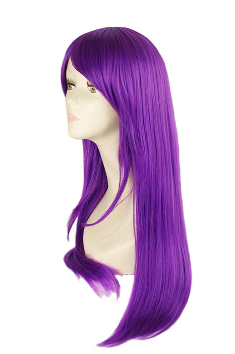 60cm Purple Straight Kuroko No Basuke Murasakibara Atsushi Cosplay Wig