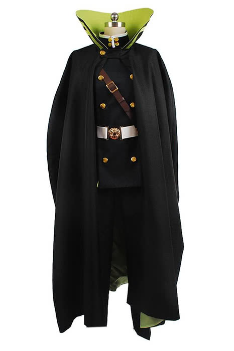 Seraph of the End Yuichiro Hyakuya Uniform Outfit Cosplay Costume