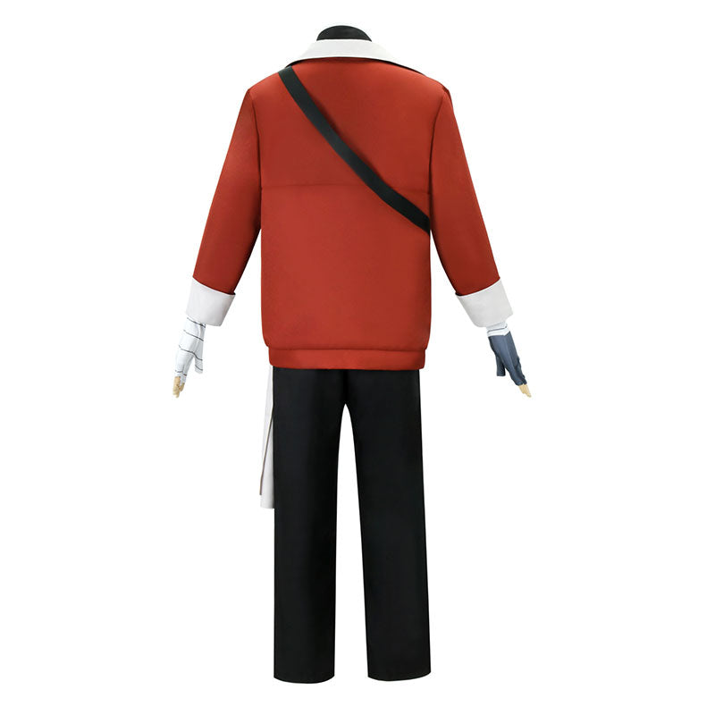 Frieren Journey Red Hair Warrior Stark Cosplay Costume