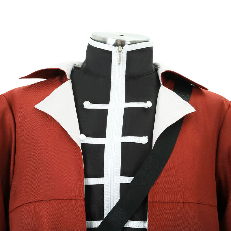 Frieren Journey Red Hair Warrior Stark Cosplay Costume