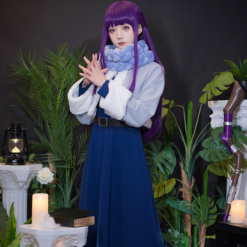 Frieren: Beyond Journey's End Fern Winter Cosplay Costume