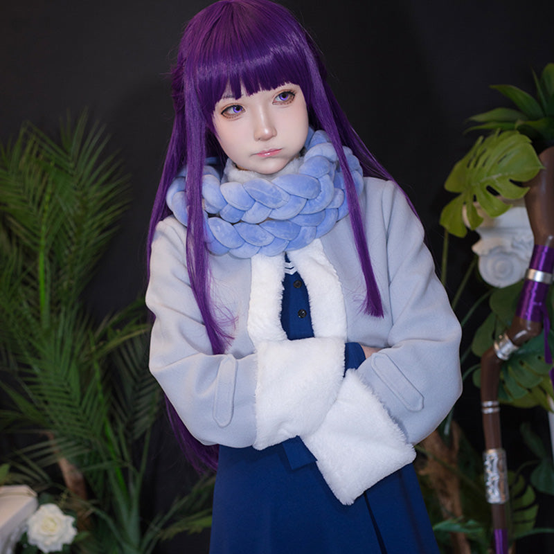 Frieren: Beyond Journey's End Fern Winter Cosplay Costume