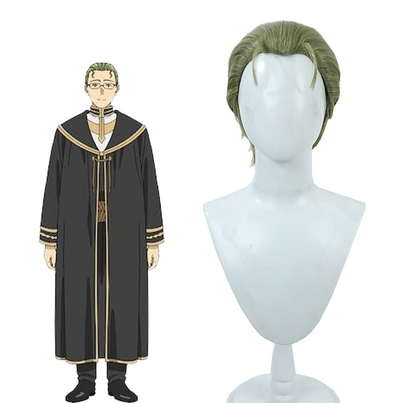 Frieren Beyond Journey's End Heiter Short Green Cosplay Wig