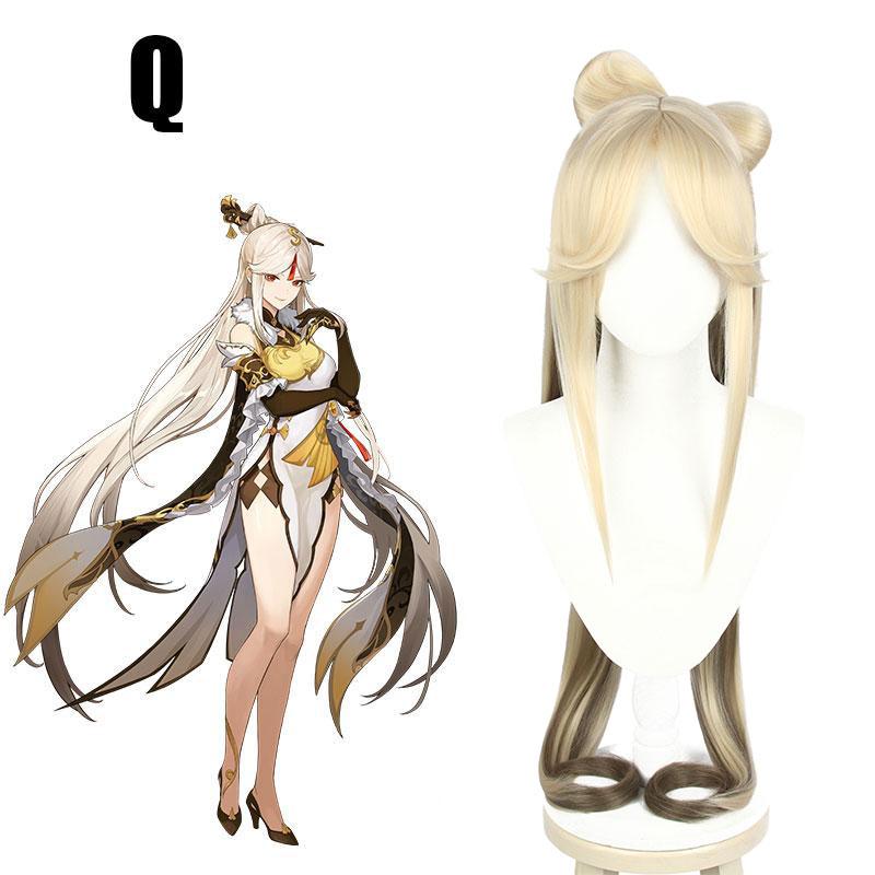 Game Genshin Impact Cosplay Wigs