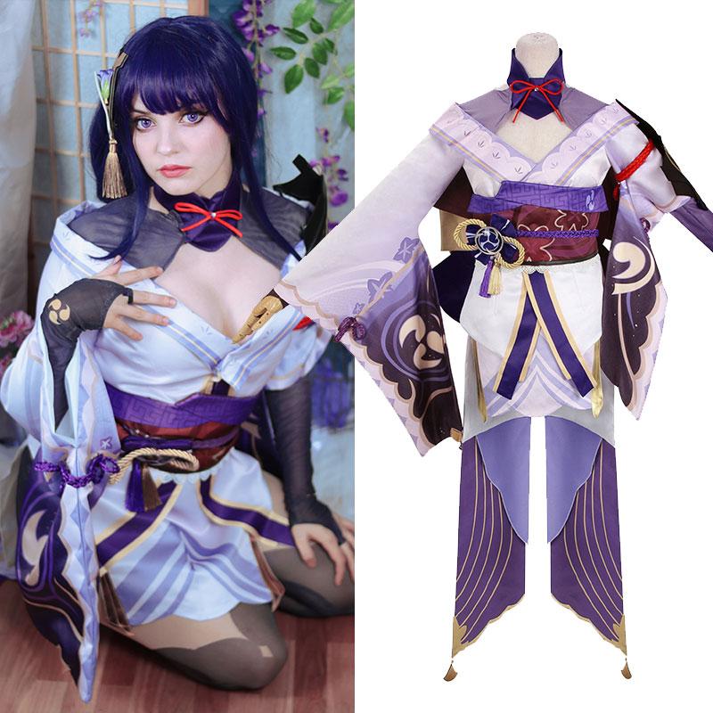 Game Genshin Impact Baal Raiden Shogun Suit Cosplay Costume
