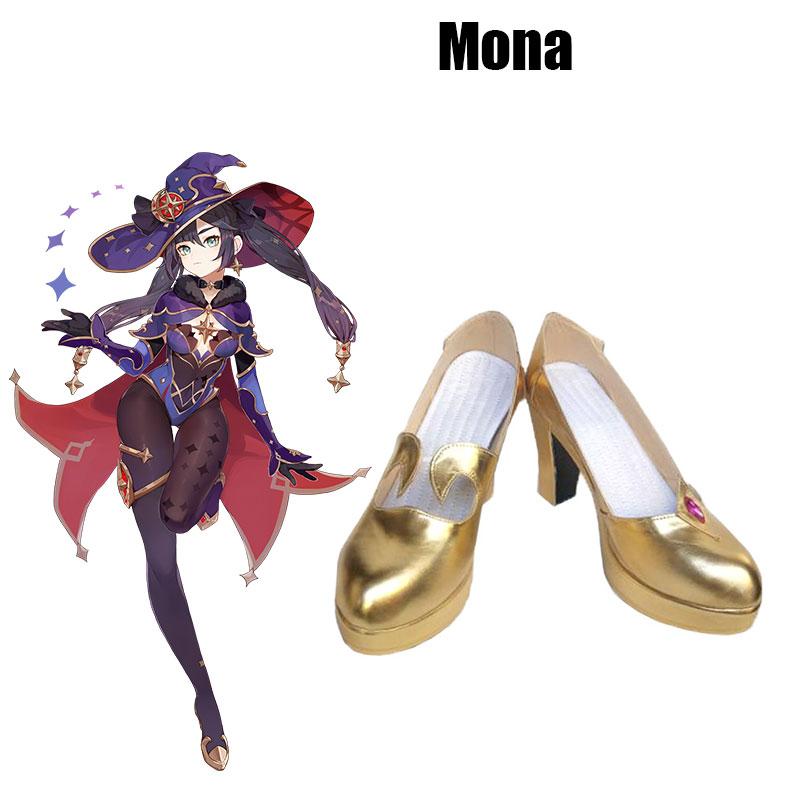 Game Genshin Impact Cosplay Shoes