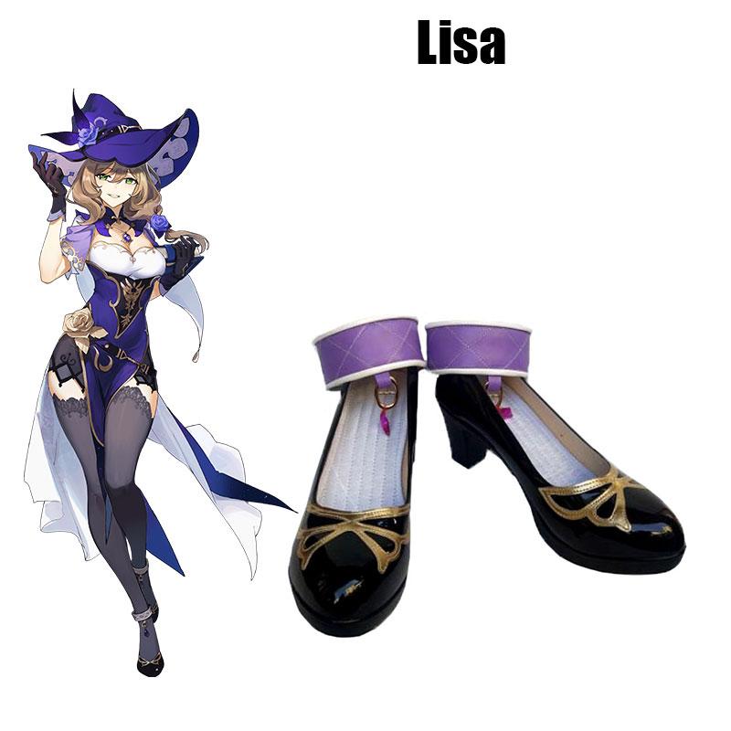 Game Genshin Impact Cosplay Shoes