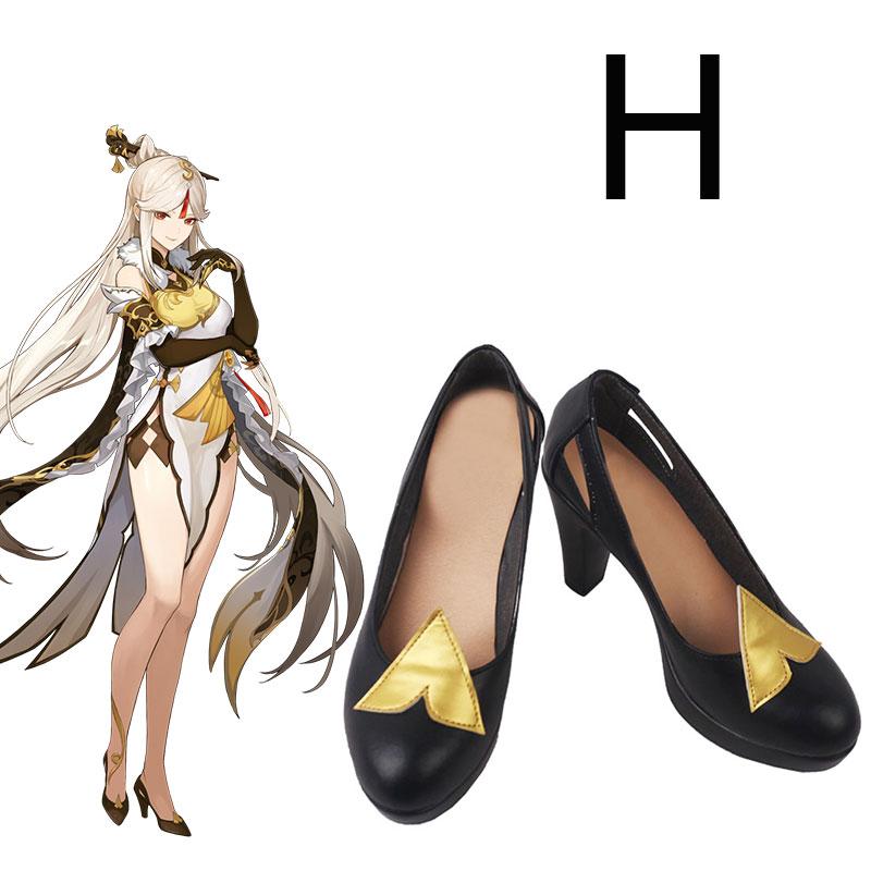 Game Genshin Impact Cosplay Shoes 11 Style
