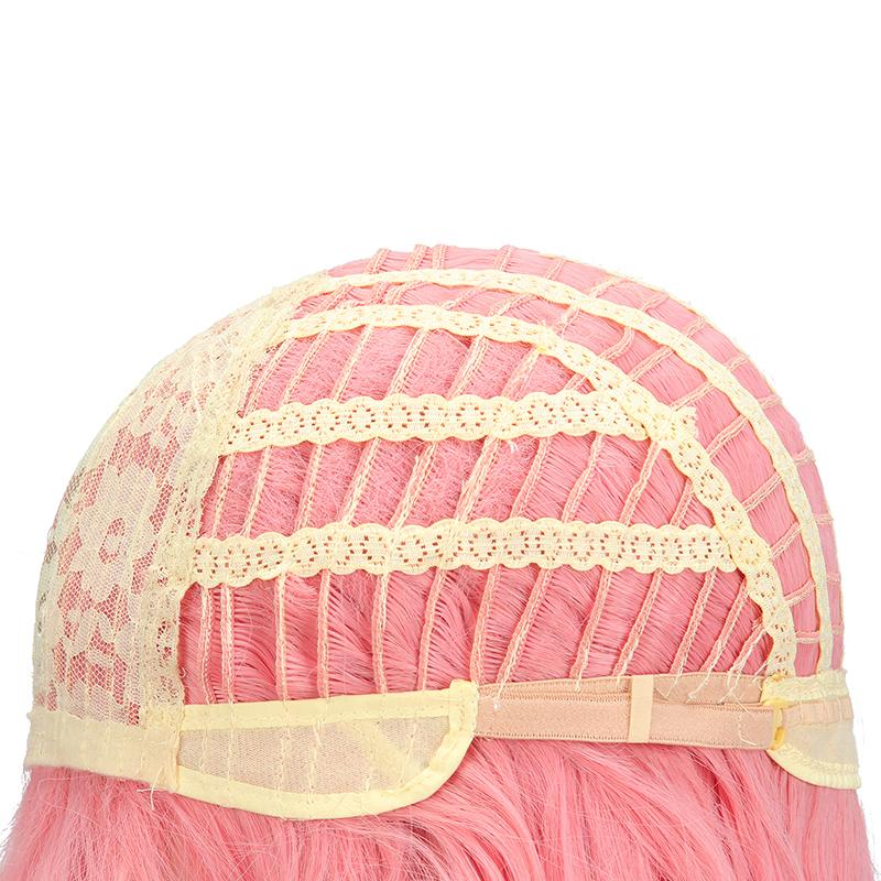 Game Genshin Impact Guuji Yae Miko Pink Long Cosplay Wigs