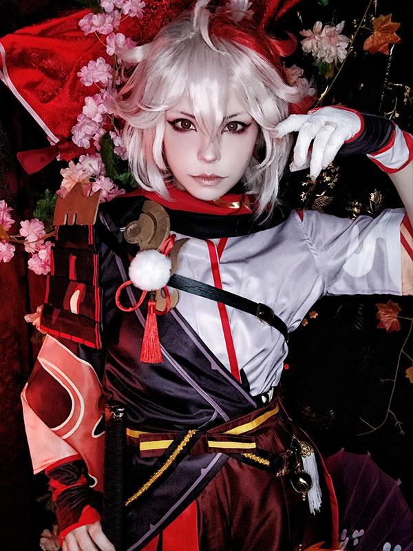 Game Genshin Impact Kazuha Cosplay Costume
