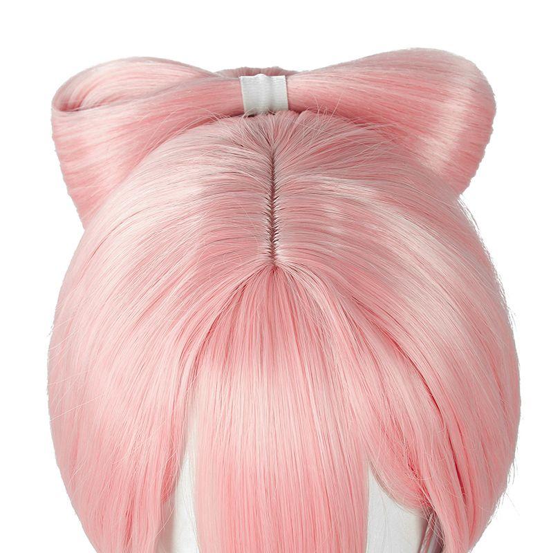 Game Genshin Impact Sannomiya Kokomi Pink Mixed Blue Long Cosplay Wigs