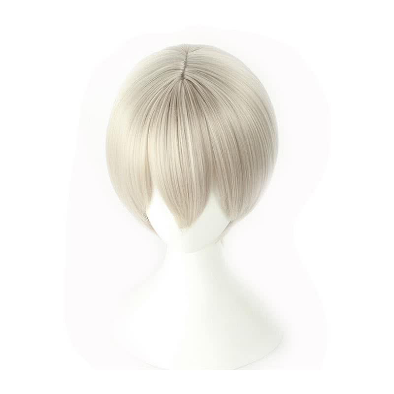 Game : Onmyoji Yin Yang Master SSR Da ii ten gu Flaxen Short Cosplay Wig