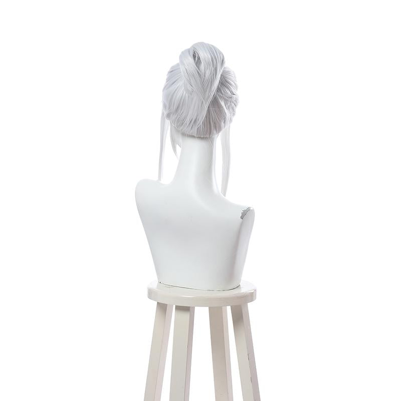Ready To Ship Game Valorant Project A Jett White Cosplay Wigs