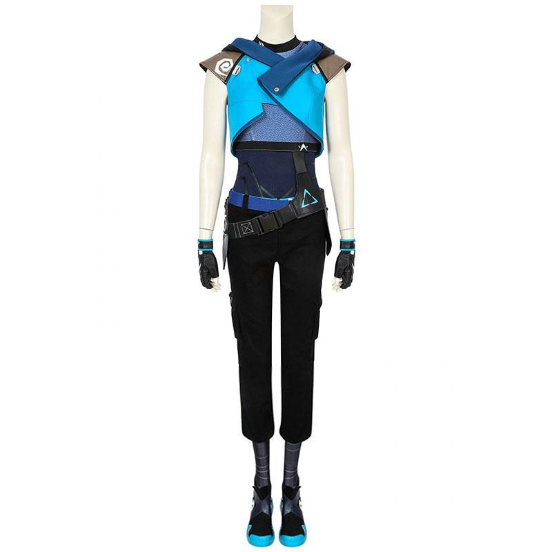 Game Valorant Jett Cosplay Costume